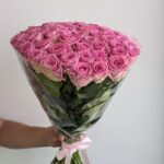 Розовые 51шт 60 см