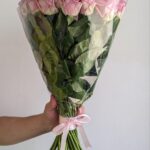 Розовые 51шт 60 см