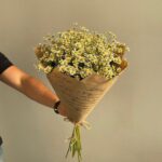 Полевой букет из кустовой  ромашки