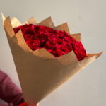 Красные розы 31шт