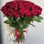 51 роза красная