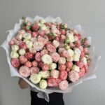 Кустовые розы микс