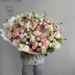 Кустовые розы, эустома
