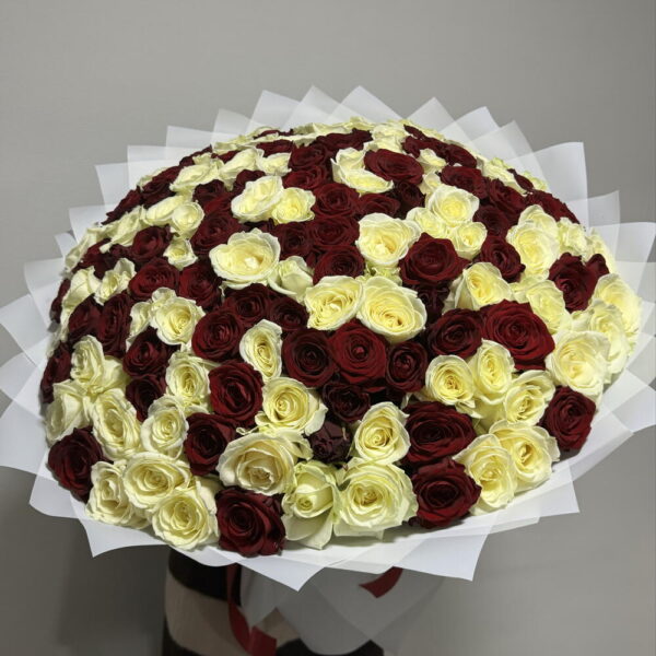 151 Роза микс 70 см