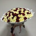 151 Роза микс 70 см