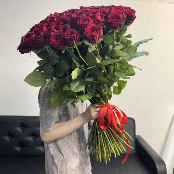 101 красная 80 см