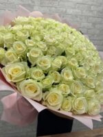 101 Белая Роза 70 см 😍😍😍 — изображение 8