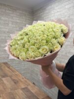101 Белая Роза 70 см 😍😍😍 — изображение 7