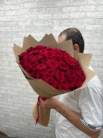 39 красных в Крафт упаковке ❤️❤️❤️ — изображение 3