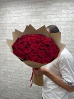 39 красных в Крафт упаковке ❤️❤️❤️ — изображение 2
