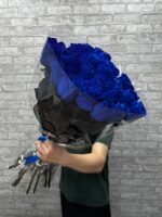 25 синих роз Эквадор 🥰 — изображение 2