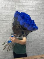 25 синих роз Эквадор 🥰 — изображение 4