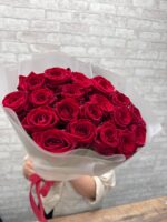 19 красных роз 🌹 с ароматом 🥰 — изображение 6