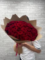 39 красных в Крафт упаковке ❤️❤️❤️