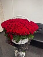 301 Роза 🌹 в корзине 😍 — изображение 4