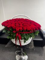 301 Роза 🌹 в корзине 😍 — изображение 6