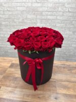 51 ароматная Роза 🌹 в коробке 😍 — изображение 3