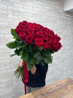 51 красная роза ❤️❤️❤️
