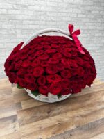 201 Роза в корзине ❤️ — изображение 3