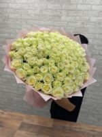 101 Белая Роза 70 см 😍😍😍 — изображение 4