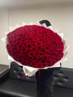 151 красная роза 50 см ❤️❤️❤️ — изображение 6