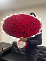 151 красная роза 50 см ❤️❤️❤️ — изображение 5