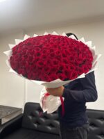 151 красная роза 50 см ❤️❤️❤️ — изображение 4