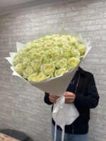 51 белая Роза 70 см ♥️♥️♥️ — изображение 3