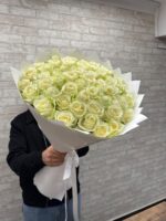 51 белая Роза 70 см ♥️♥️♥️ — изображение 4