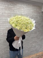 51 белая Роза 70 см ♥️♥️♥️ — изображение 5