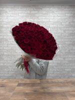 101 ароматная роза 70 см ❤️❤️❤️ — изображение 6