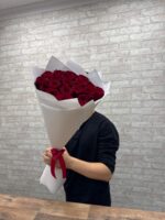 21 красная роза 70 см ♥️ — изображение 2