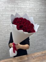 21 красная роза 70 см ♥️ — изображение 5
